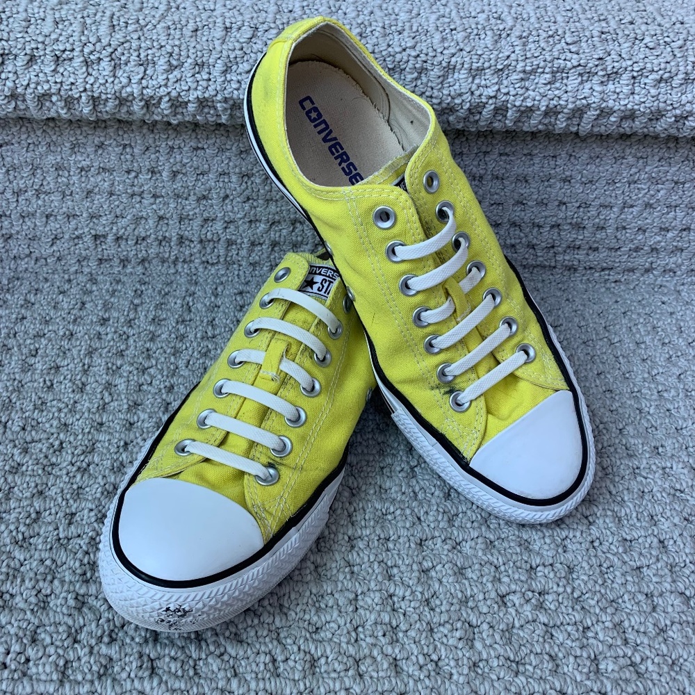 Bright Yellow Converse